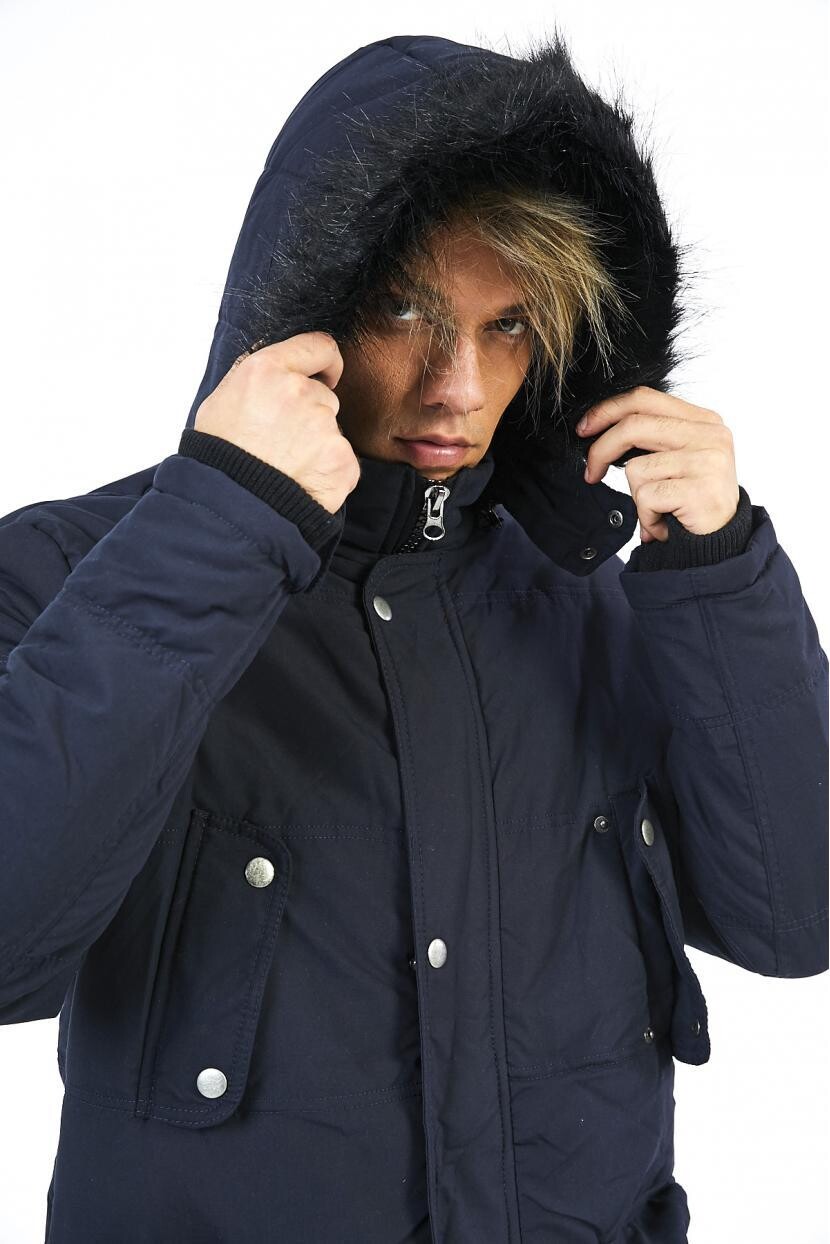 Twenty3 1745 KAPŞONLU UZUN SOFT KABAN