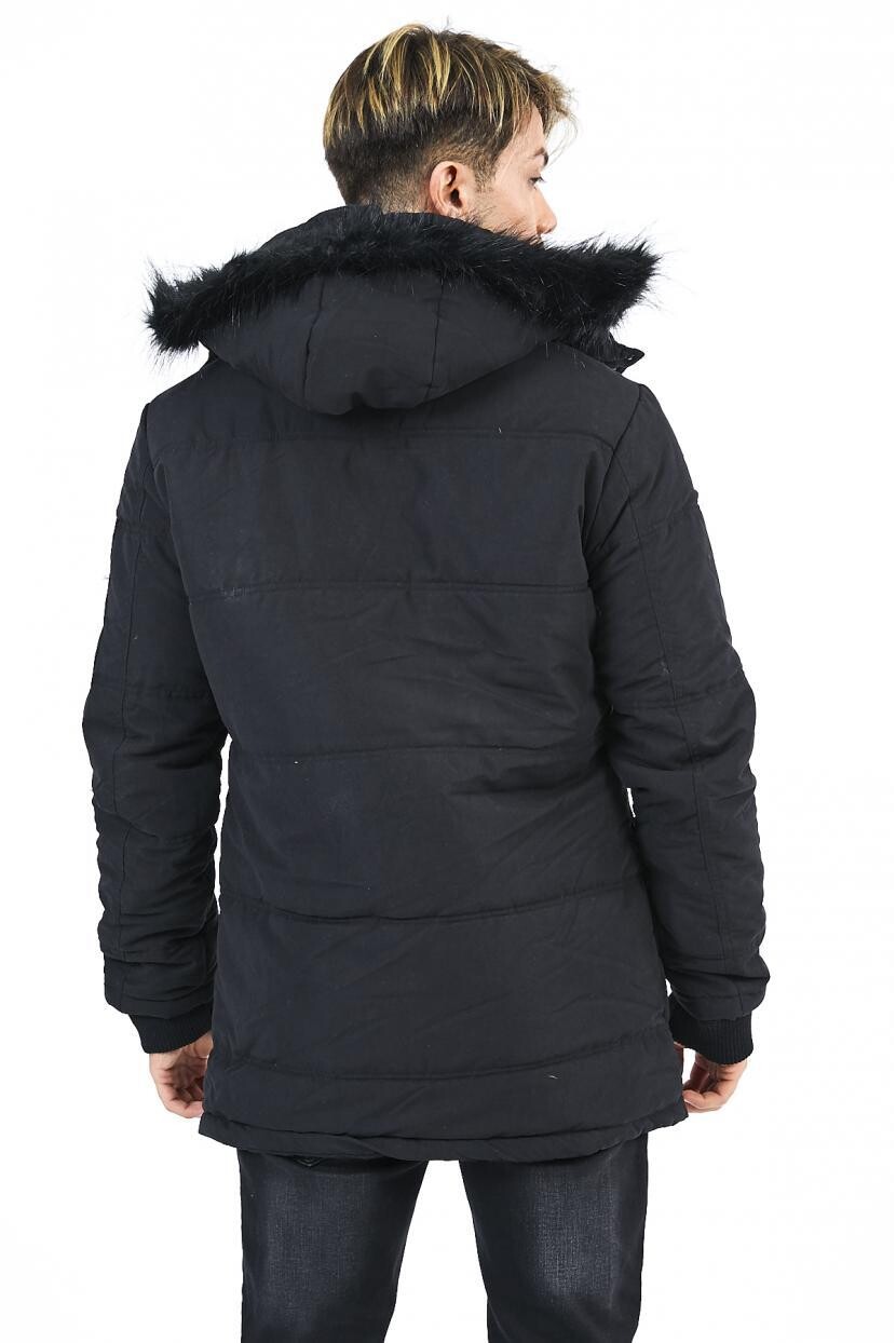 Twenty3 1745 KAPŞONLU UZUN SOFT KABAN