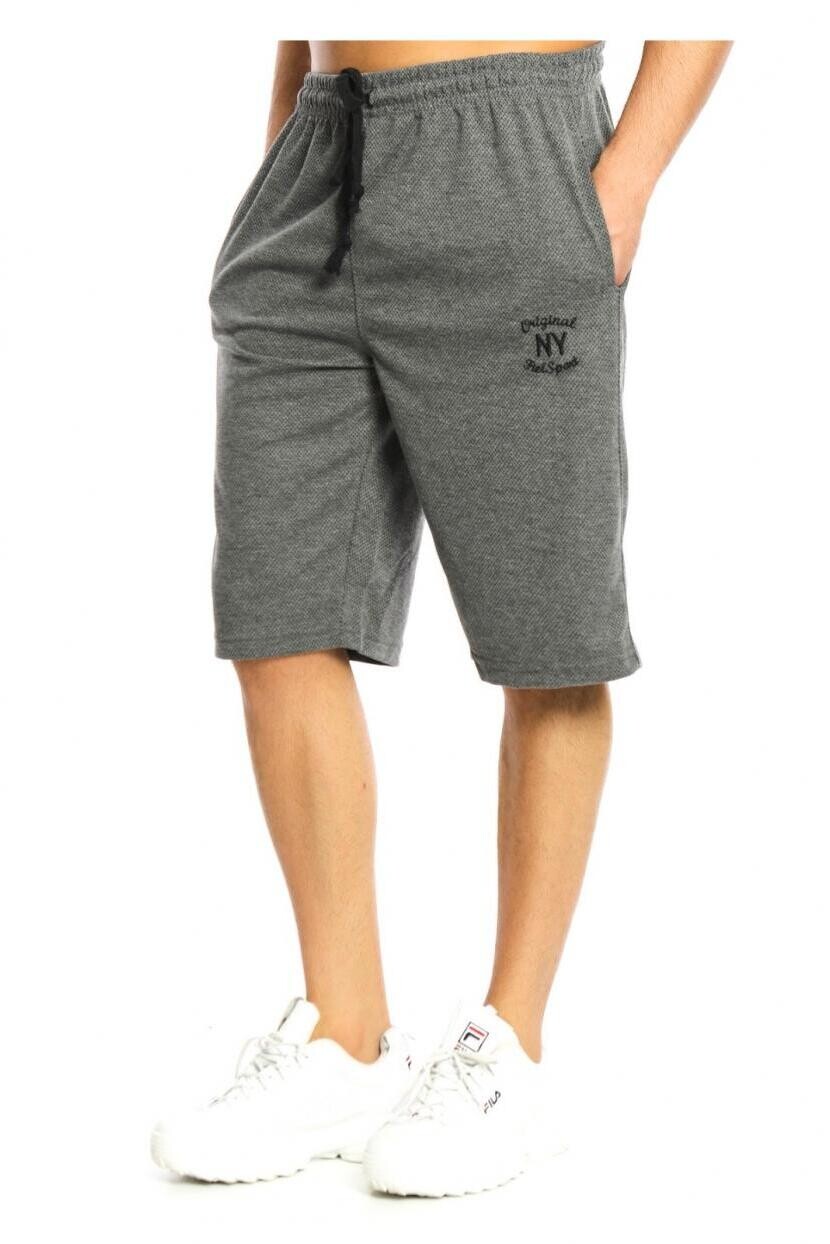 Twenty3 Erkek Kapri Beli Lastikli Yanları Cepli Penye Bermuda Şort