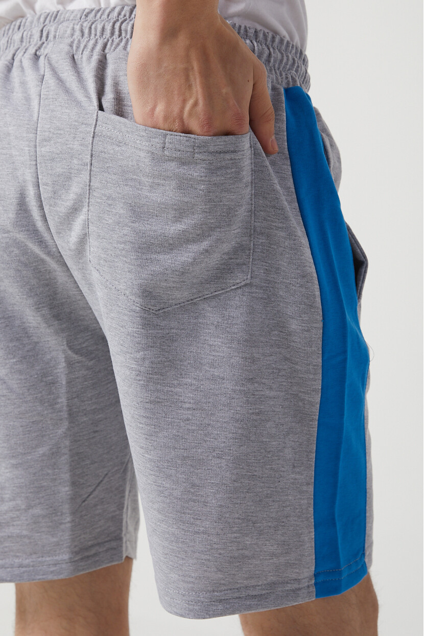 Twenty3 Erkek Basic Yanı Şerit Detaylı Cepli  Şort