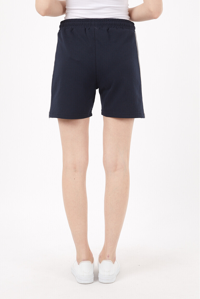 Twenty3 Kadın Basic Kısa Yanı Şeritli Örme Şort