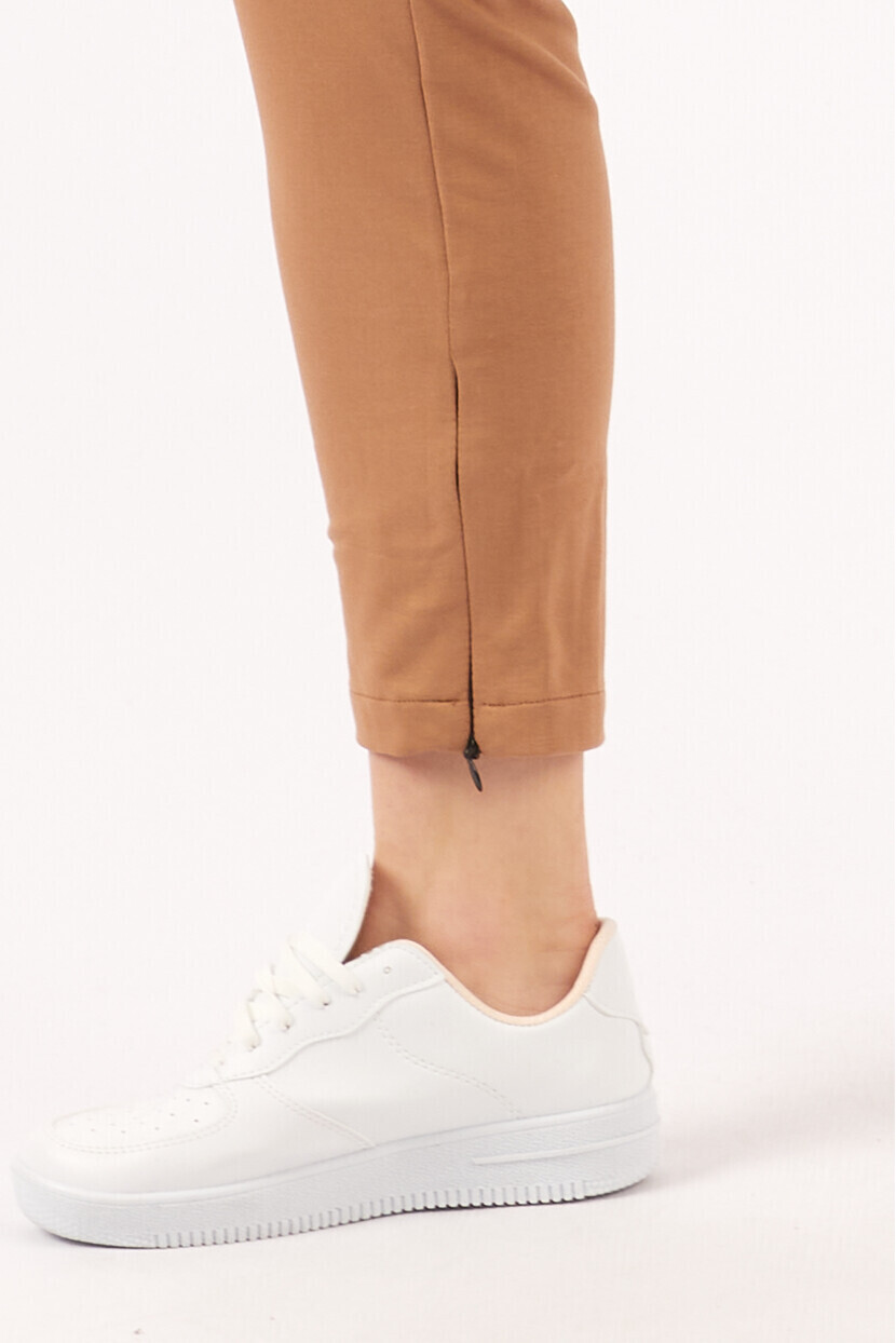 Twenty3 Kadın Beli Lastikli Dar Paça Baskılı Eşofman Altı