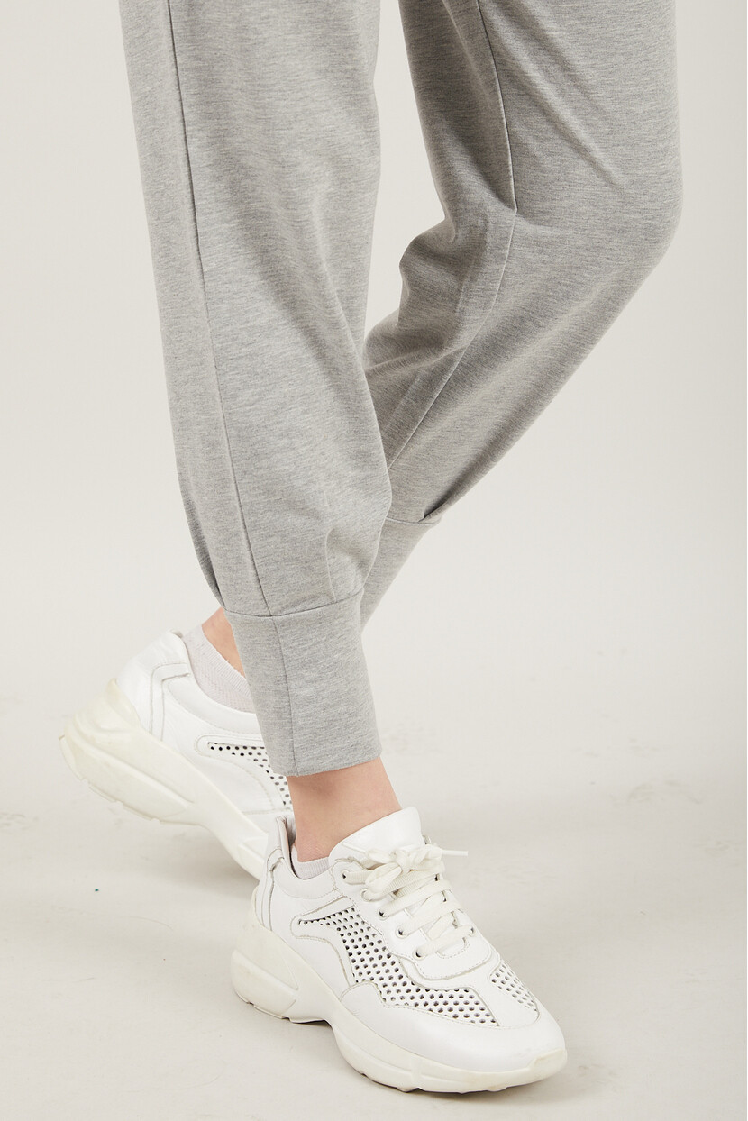 Twenty3 Kadın Cep Detaylı Paçası Geniş Ribanalı Beli Lastikli Ve İpli Eşofman Altı