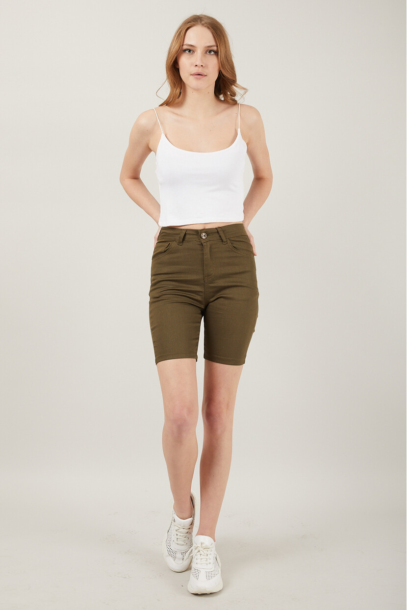 Twenty3 Kadın Cepli Slim Fit Şort