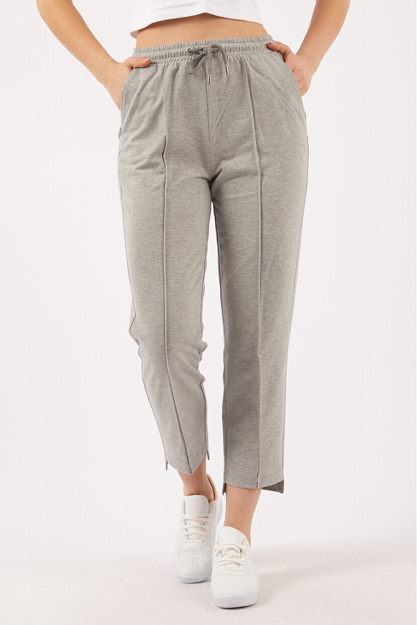 Twenty3 Kadın Dikiş Detaylı Düz Paça Eşofman Altı 