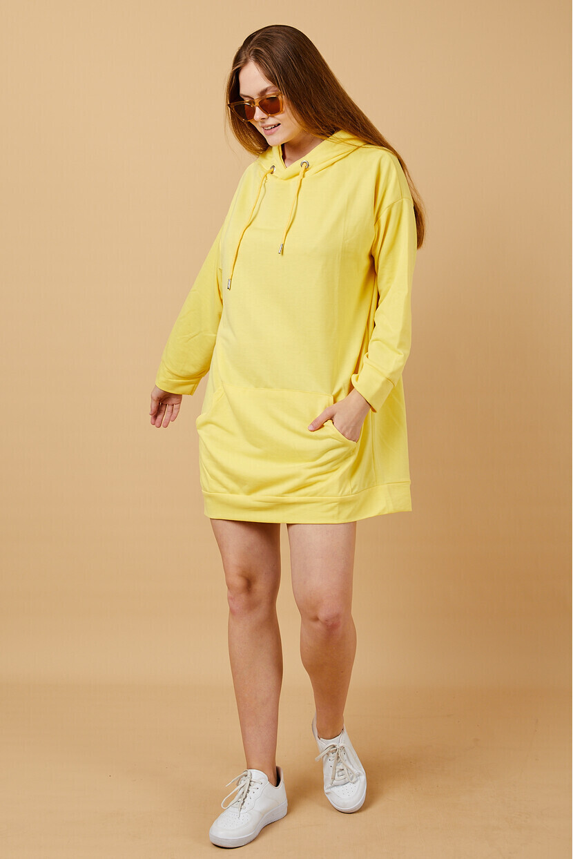 Twenty3 Kadın Kapuşonlu 2 İplik Sweat Elbise