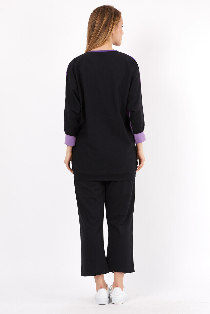 Twenty3 Kadın Parçalı Asimetrik İki İplik Eşofman Takım