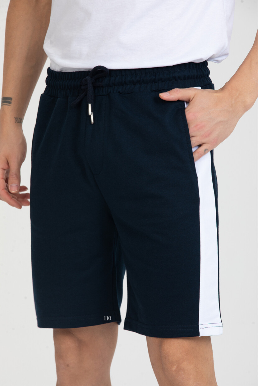 Twenty3 Erkek Basic Şerit Detaylı Cepli Şort