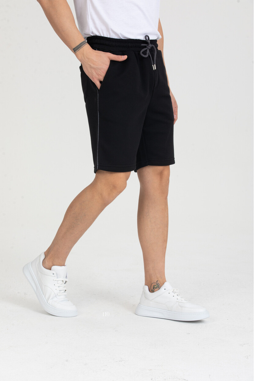 Twenty3 Erkek Baskılı Yanı Biyeli Cepli Regular Fit Şort