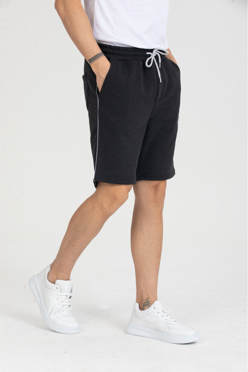 Twenty3 Erkek Baskılı Yanı Biyeli Cepli Regular Fit Şort