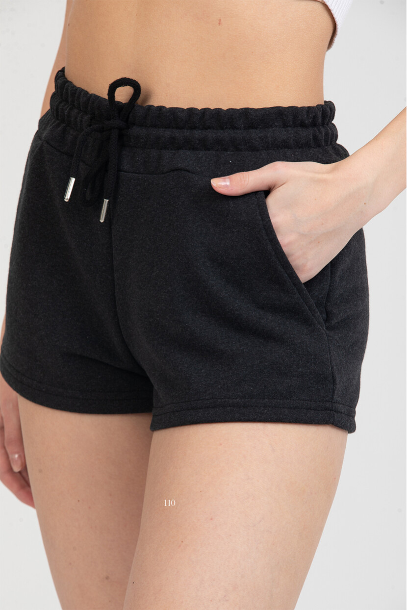 Twenty3 Kadın Beli Lastikli Basic Kısa Cepli Şort