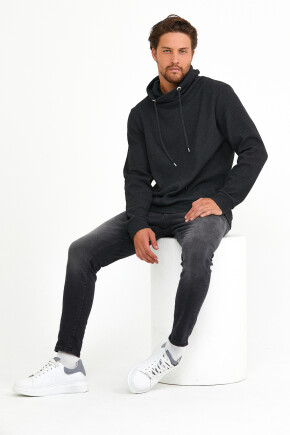 Twenty3  Erkek Balıkçı Yaka Slim fit  Sweatshirt 