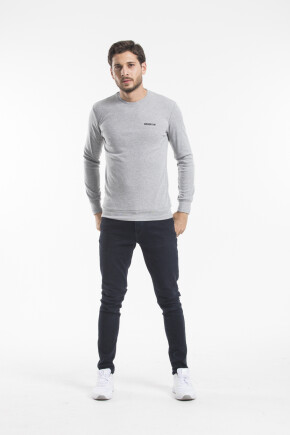 Twenty3  Erkek Bisiklet Yaka Slim fit Brooklyn Sweatshirt 