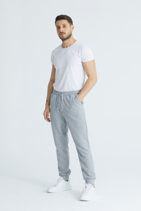 Twenty3 Erkek Basic 3 İplik Regular Fit Paçası Ribanalı Eşofman Altı