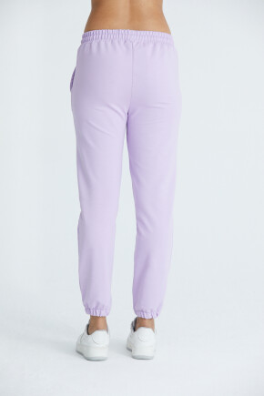 Twenty3 Kadın Basic 2 İplik Likralı Regular Fit Paçası Lastikli Eşofman Altı