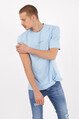 Twenty3 Erkek Basic Oversize Brooklyn Baskılı Kısa Kol T-Shirt