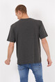 Twenty3 Erkek Basic Oversize Brooklyn Baskılı Kısa Kol T-Shirt