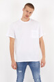 Twenty3 Erkek Basic Oversize Sıfır Yaka Cepli T-Shirt