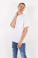 Twenty3 Erkek Basic Oversize Sıfır Yaka Cepli T-Shirt