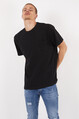 Twenty3 Erkek Basic Oversize Sıfır Yaka Cepli T-Shirt