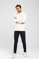 Twenty3  Erkek Bisiklet Yaka Slim fit Brooklyn Sweatshirt 