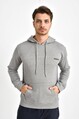 Twenty3  Erkek Kapuşonlu Kanguru Cepli Slim fit Brooklyn Sweatshirt 