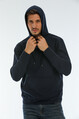 Twenty3  Erkek Regular Fit Kapüşonlu Kanguru Cepli Brooklyn  Sweatshirt