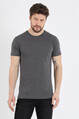 Twenty3 Erkek Sıfır Yaka Regular Fit Basic T-Shirt