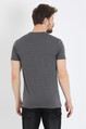 Twenty3 Erkek Sıfır Yaka Regular Fit Basic T-Shirt