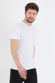 Twenty3 Erkek Sıfır Yaka Regular Fit Basic T-Shirt