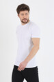 Twenty3 Erkek Sıfır Yaka Regular Fit Basic T-Shirt