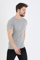 Twenty3 Erkek Sıfır Yaka Regular Fit Basic T-Shirt