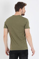 Twenty3 Erkek Sıfır Yaka Regular Fit Basic T-Shirt