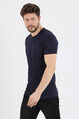 Twenty3 Erkek Sıfır Yaka Regular Fit Basic T-Shirt