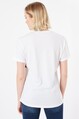 Twenty3 Kadın Önü Parçalı ve Baskılı Basic T-shirt 